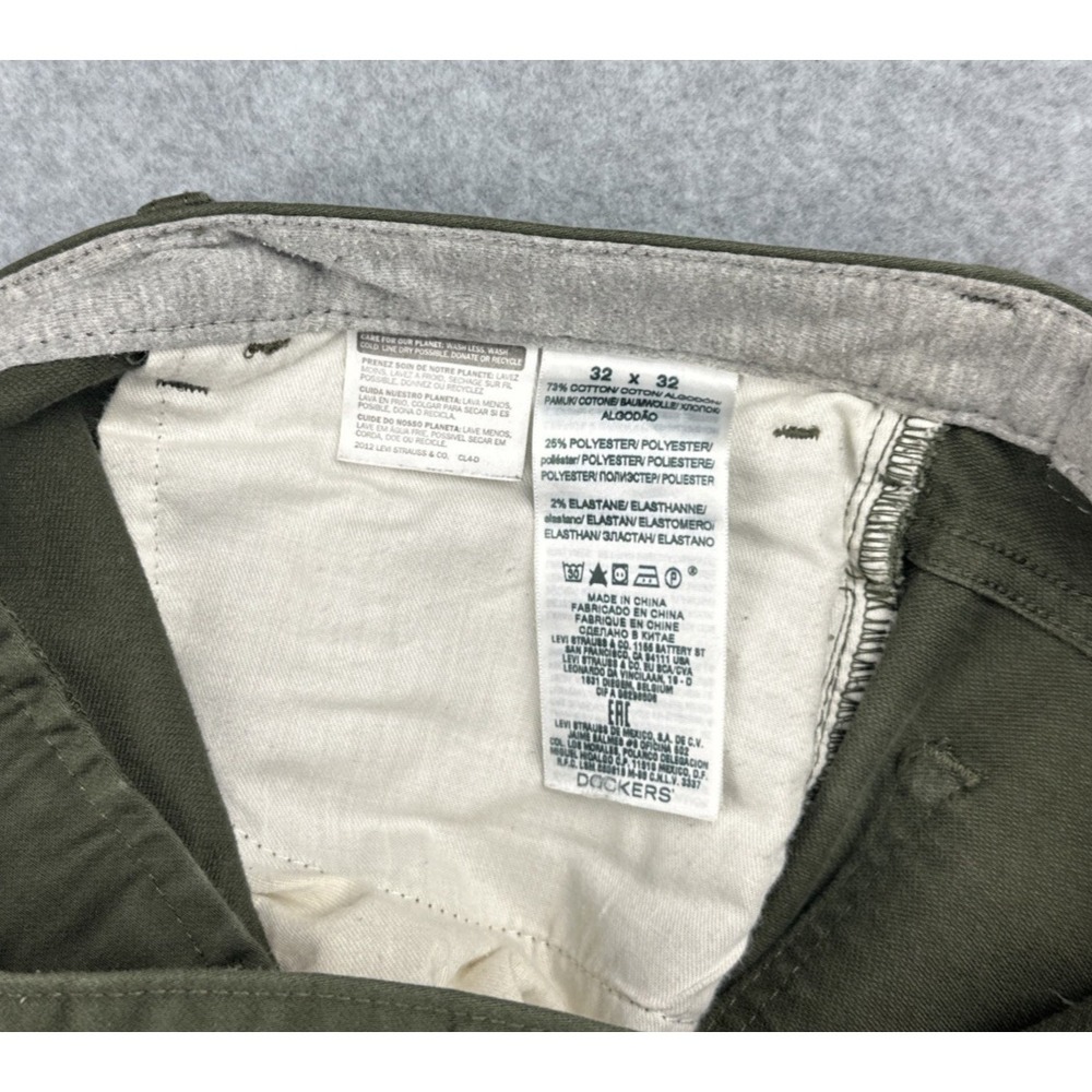 Dockers‎ Slim Fit Men's 5 Pocket Pants Size 32x32 - Picture 9 of 10